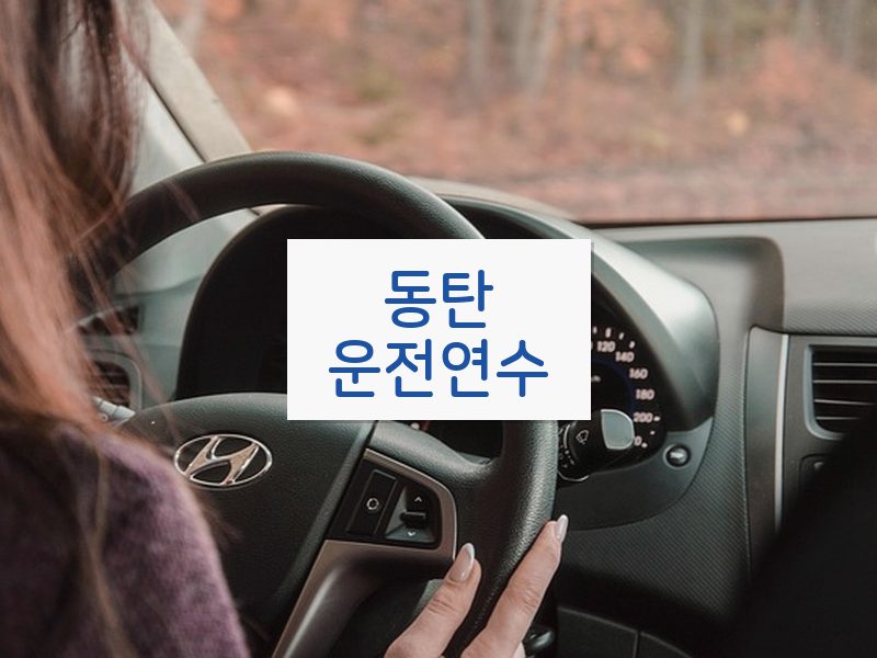 동탄운전연수 후기