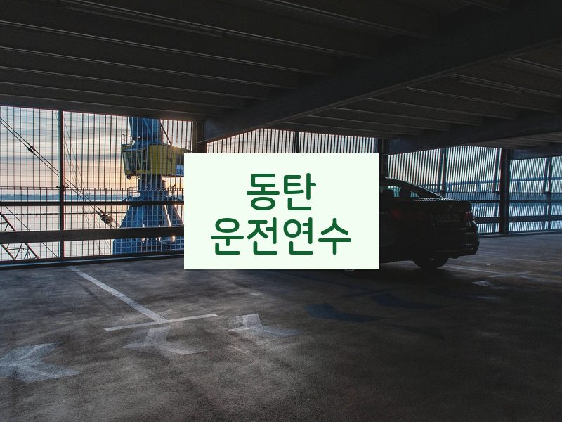 동탄운전연수 후기