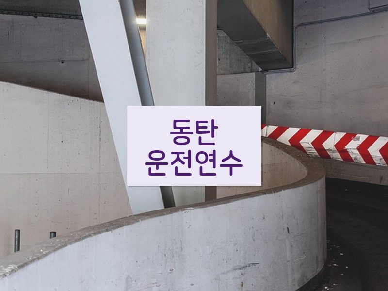 동탄운전연수 후기