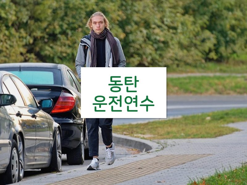 동탄운전연수 후기